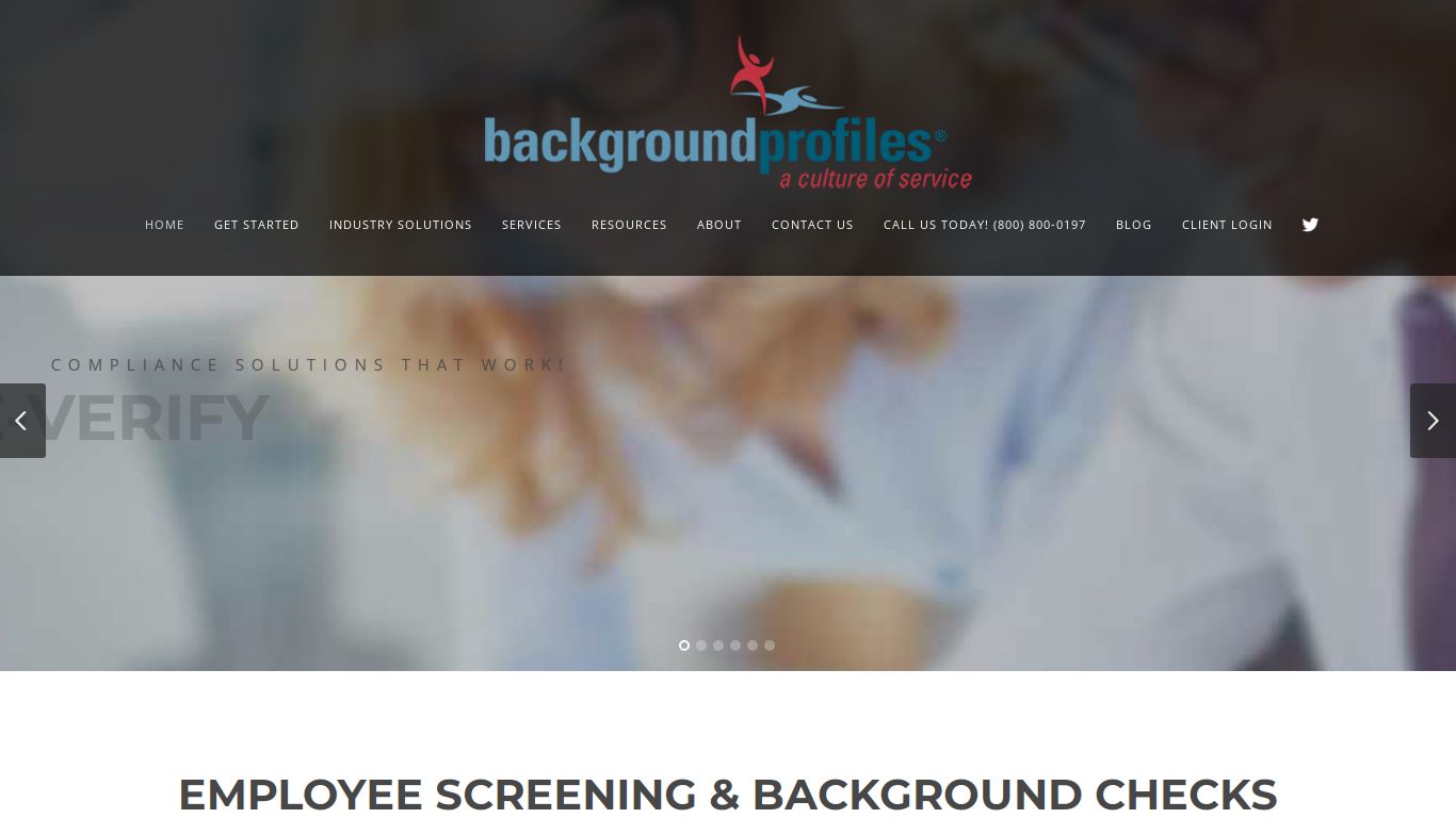 Employee Background Checks & Screening Services - Background Profiles