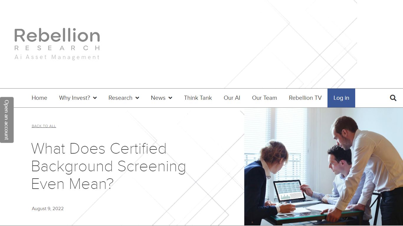 What Does Certified Background Screening Even Mean?